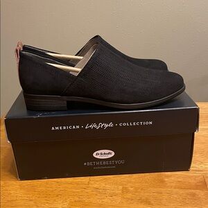 New Dr. Scholl's Black Ruler Ankle Boot Women’s 7 M